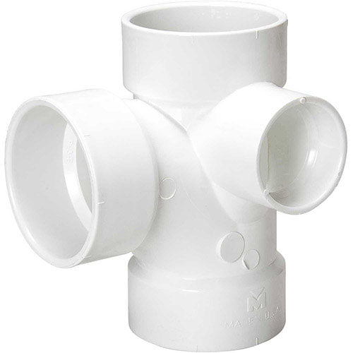 3X3X3X2 PVC SANT W/LS INLET