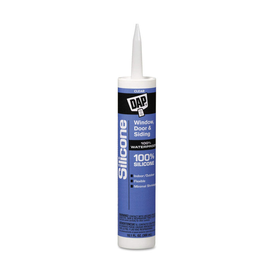 10 OZ SILICONE CAULK CLEAR