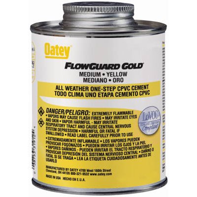 FlowGLD 8OZ CPVC Cement