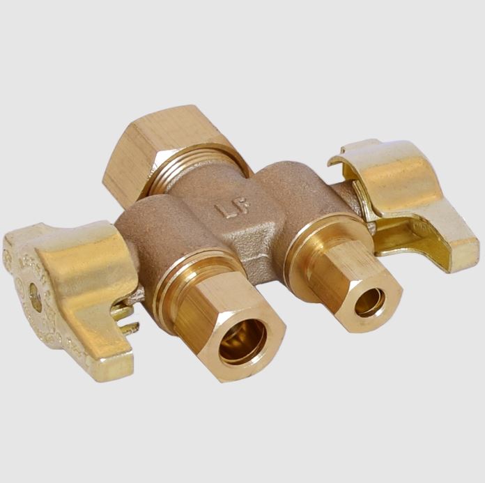 5/8X3/8X1/4 DUAL STRAIGHT STOP