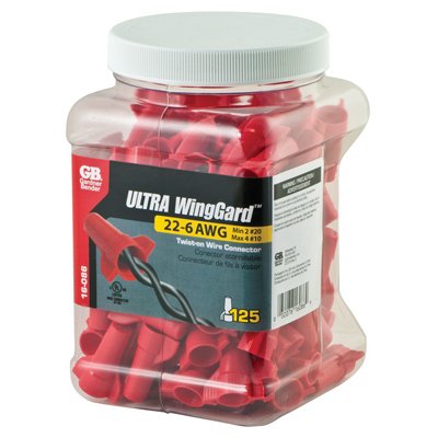 125PK RED LG Connector