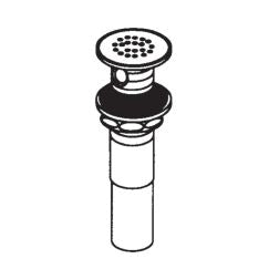 Commercial 1-1/4-Inch Grid Strainer, Chrome