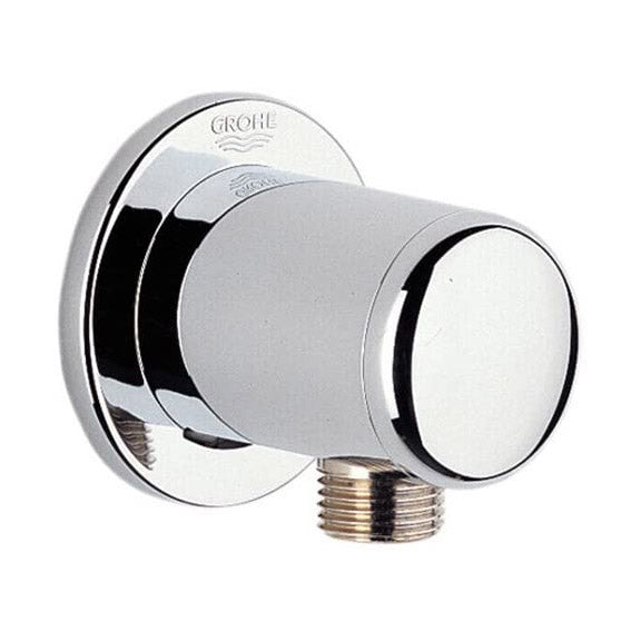 CHROME 1/2" WALL UNION