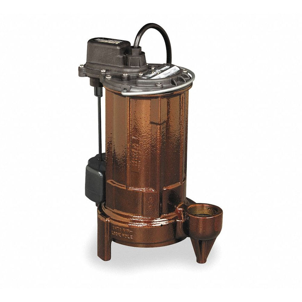 1/2-Horse Power 1-1/2-Inch Discharge 280-Series Automatic Submersible Sump Pump with VMF Switch