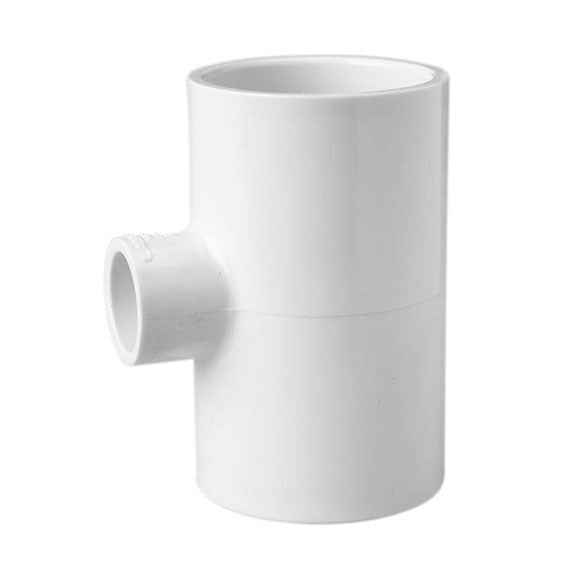 1-1/4 X 1/2 PVC TEE SSS 10/50