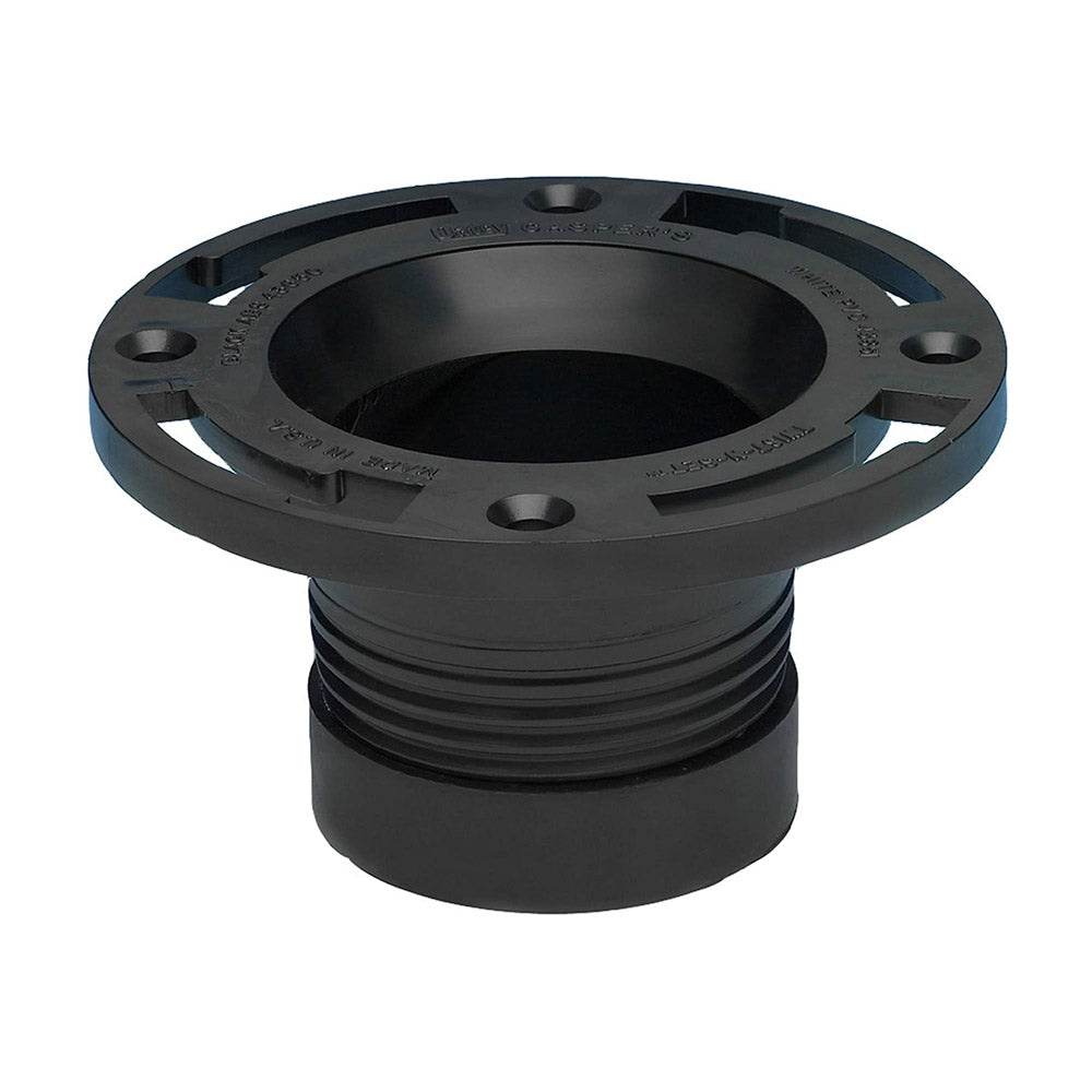 4" TWIST-N-SET ABS FLANGE