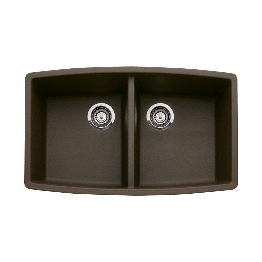 PERFORMA CASCADE DBL BOWL BRWN