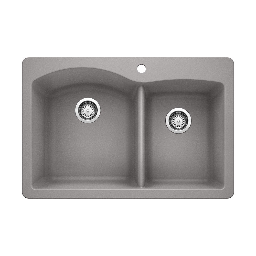 DIAMOND DBL BOWL SINK MG