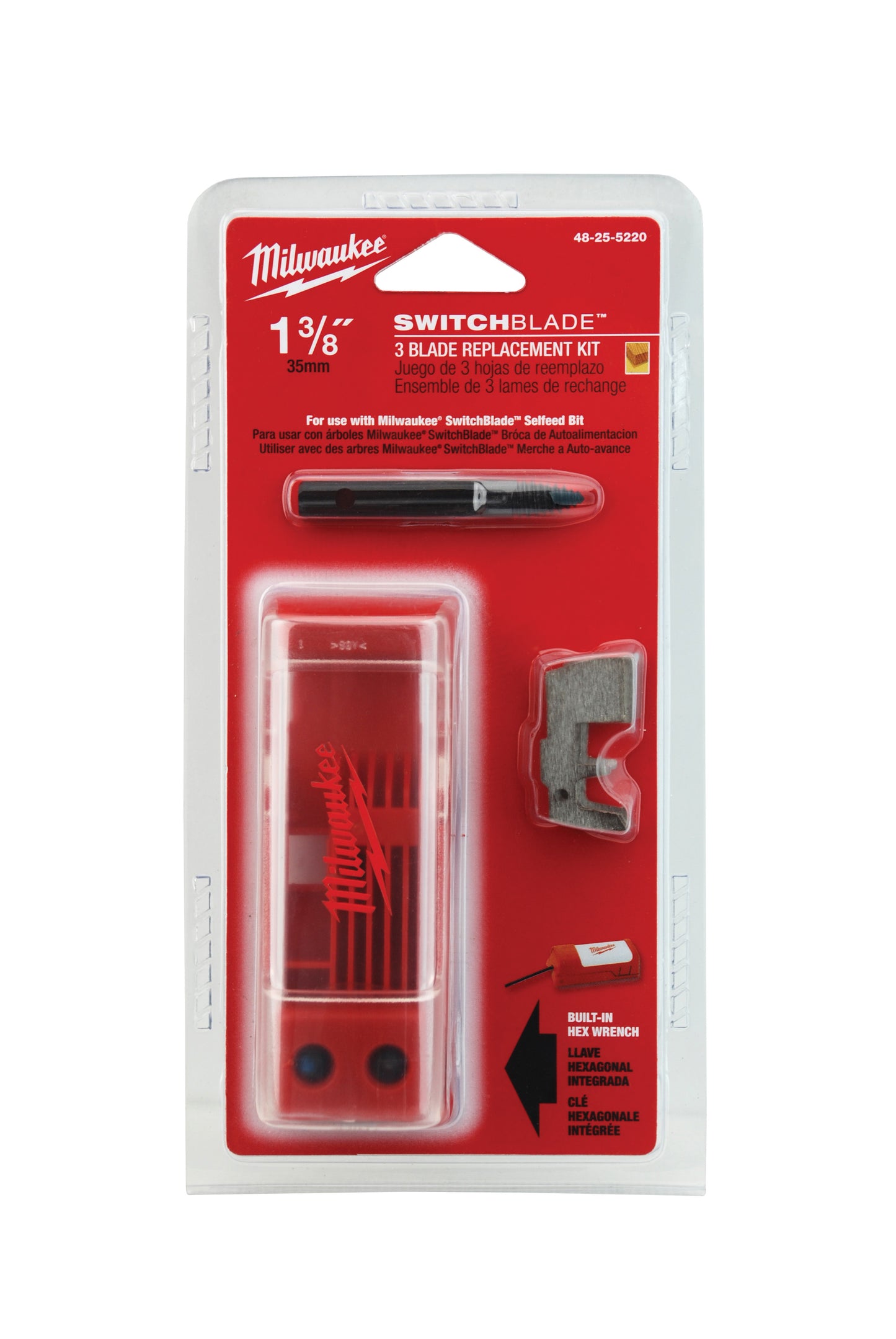 1-3/8" SWITCHBLADE 3BLADE