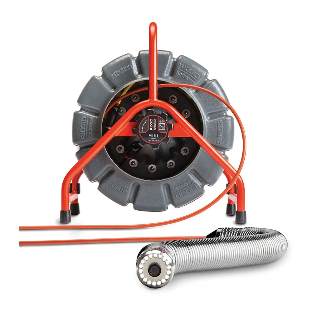 200' Mini SeeSnake Self Leveling TruSense Sewer Camera Reel