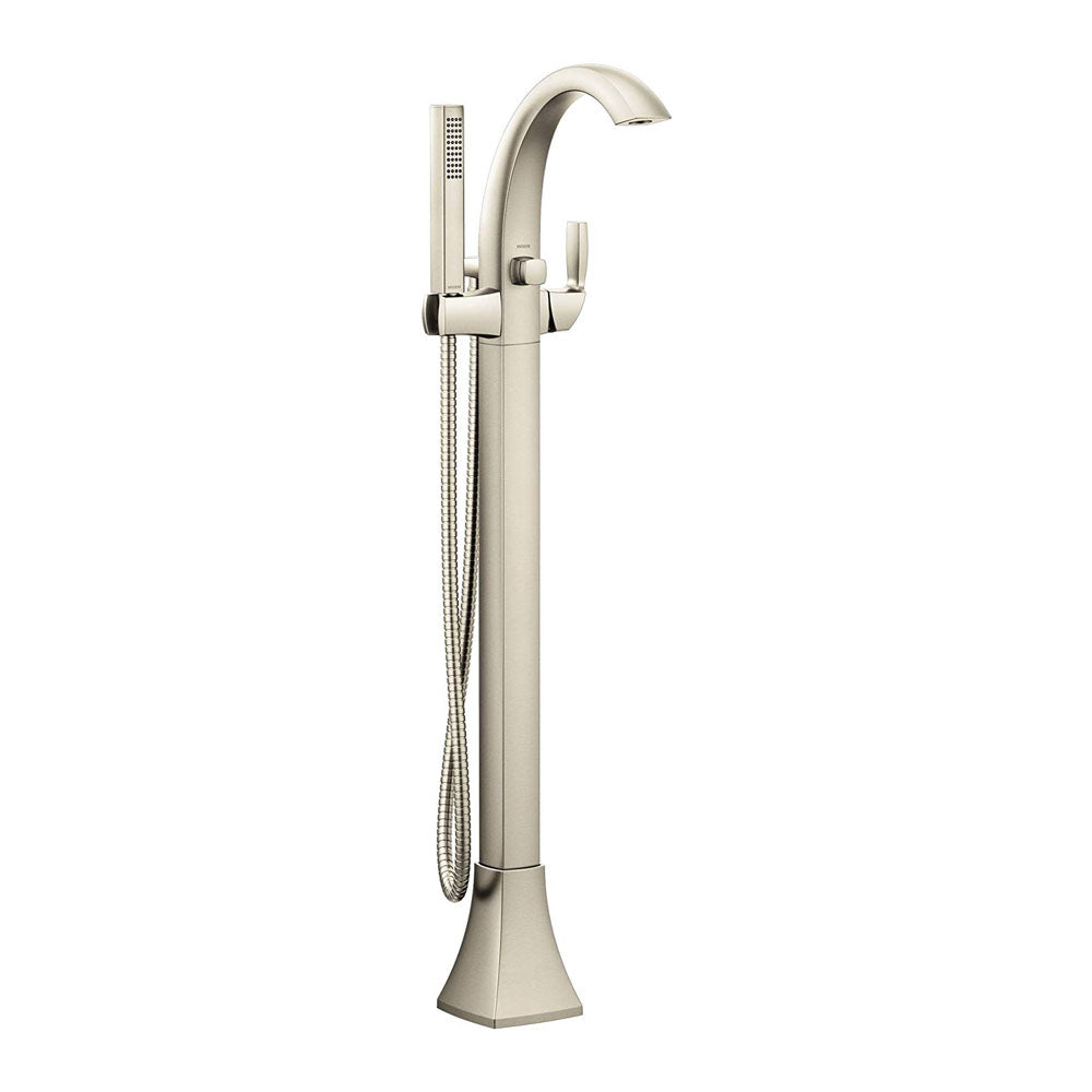 VOSS FLOOR MOUNT TUB FILLER BN