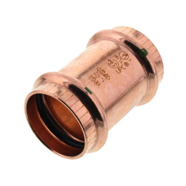 ProPress Copper Coupling w/o Stop - Double Press Connection
