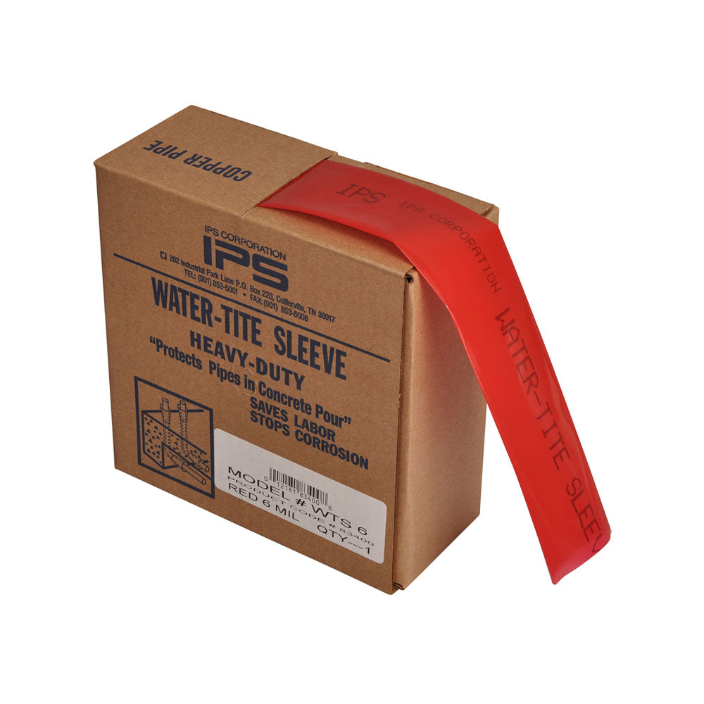 200' ROLL RED PIPE SLEEVE