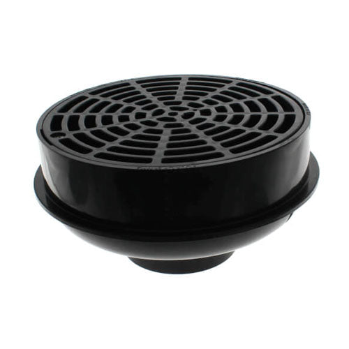 2X3 ABS RD QUAD FLOOR DRAIN