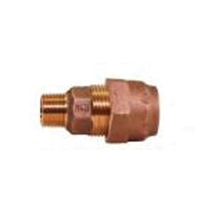 A.Y. McDonald 5196-003, 74753-11 1 Adapter, 1 in Nominal, -11 Ranger x MNPT End Style, Brass, Domestic