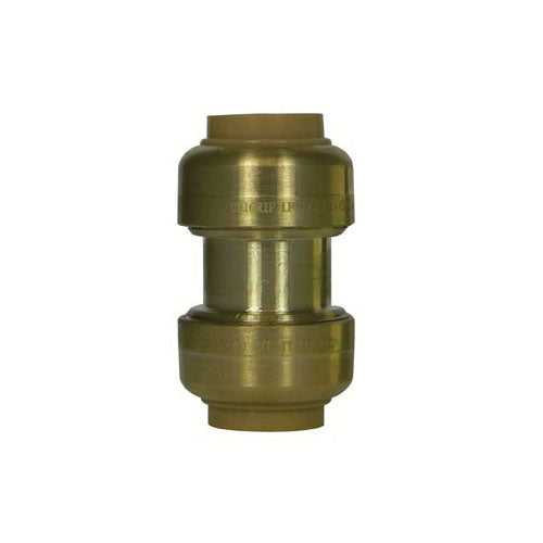 1 Push-Fit Coupling - Brass - CTS
