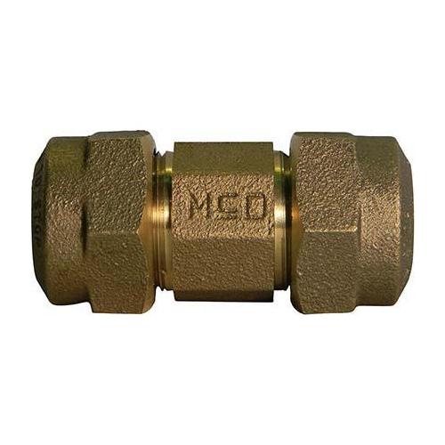 74758-3Q - 3/4" Octagonal Coupling - Brass