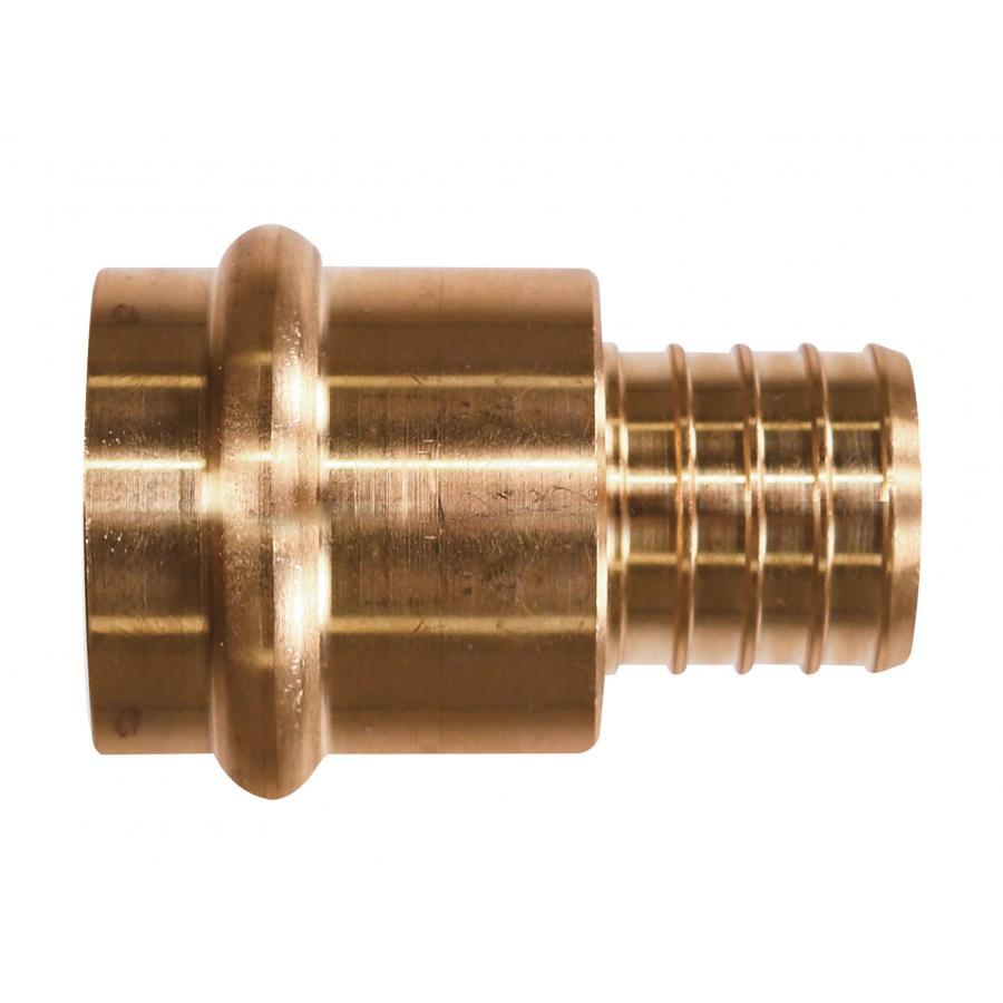 A.Y. McDonald 5419-376 Adapter Press, Brass/EDPM