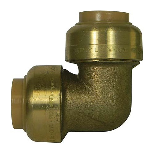 1/2 Push-Fit Elbow - Brass - CTS