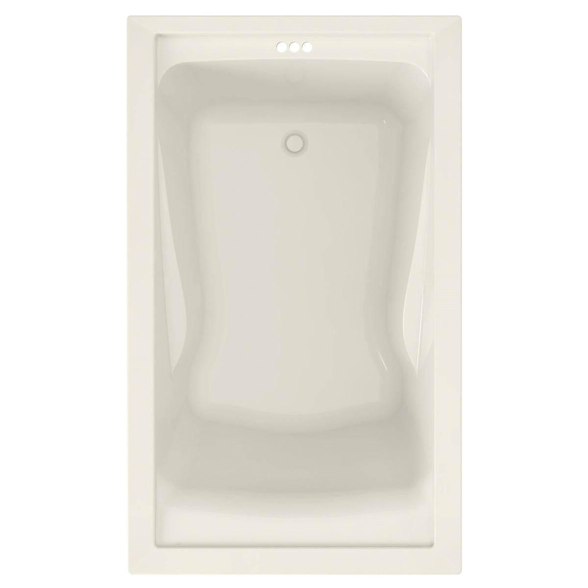 American Standard Evolution™ Bathtub, Soaking, Rectangle Shape, 60 in L x 36 in W, Domestic