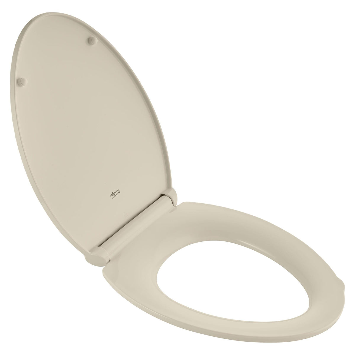 American Standard 5055A65C Contemporary Toilet Seat With Trivantage and Cover