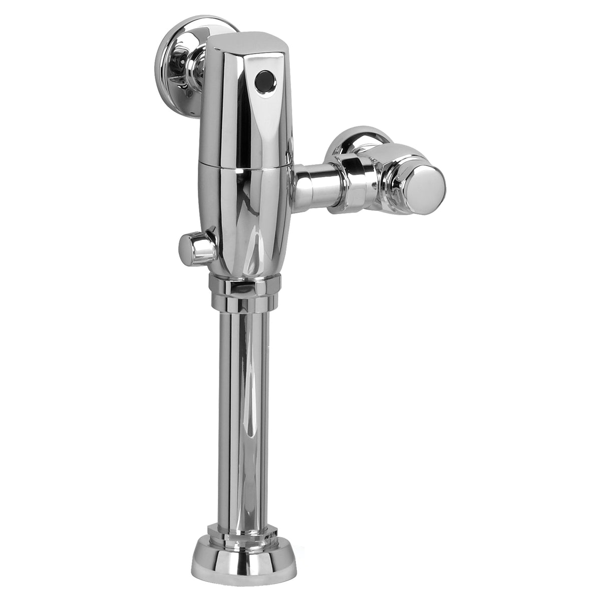 American Standard 606B761.002 Selectronic® Exposed Sensor-Operated Water Closet Dual Flush Valve, PWRX™ Battery, 1.28/1.1 gpf Flush Rate, 1 in Inlet, 1-1/2 in Spud, 25 to 80 psi Pressure, Polished Chrome, Import