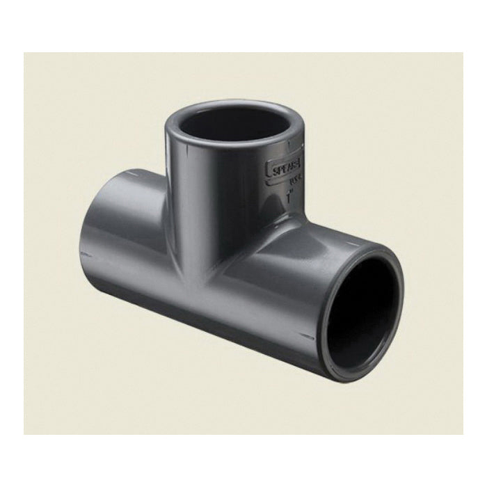 Spears® 801-080 Standard Tee, 8 in, Socket, SCH 80/XH, PVC, Domestic