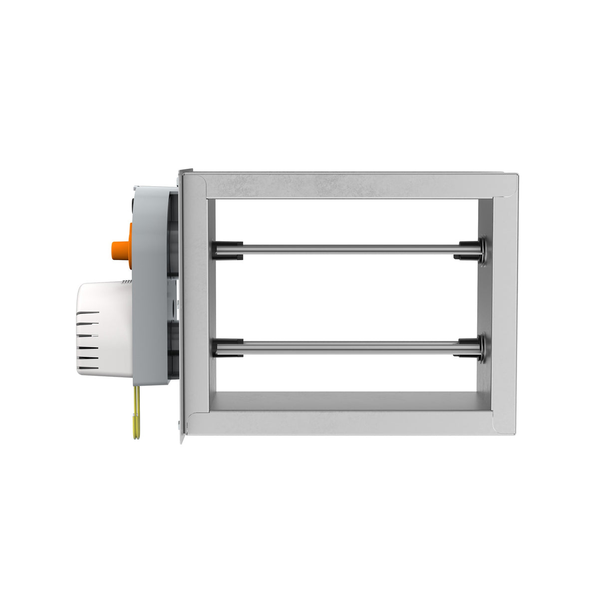 Aprilaire® 6744 Side Mount Comfort Rectangular Damper, 12 in H x 14 in W, Rectangle Shape, 24 V AC
