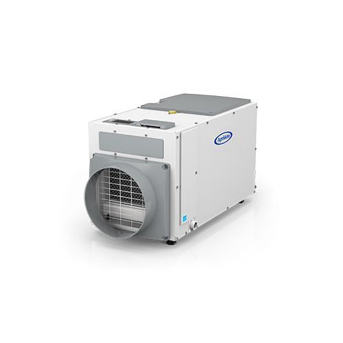 Aprilaire® E100 E Dehumidifier, 100 pint Humidity Removal Capacity, 120 V AC, 6.9 A, 40 to 60 % Humidity, 280 cfm Flow Rate, Domestic