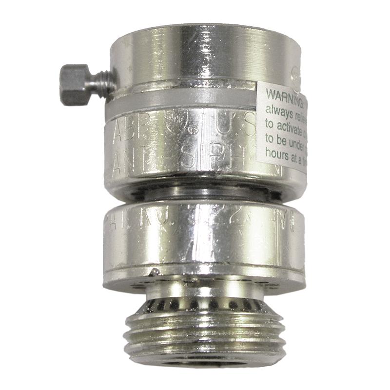 Arrowhead Brass PK1390 PK1390 Self-Draining Backflow Preventer, 1-1/16 x 3/4 in Nominal, Fine Thread x Male Hose Thread End Style, Brass Alloy Body, Import