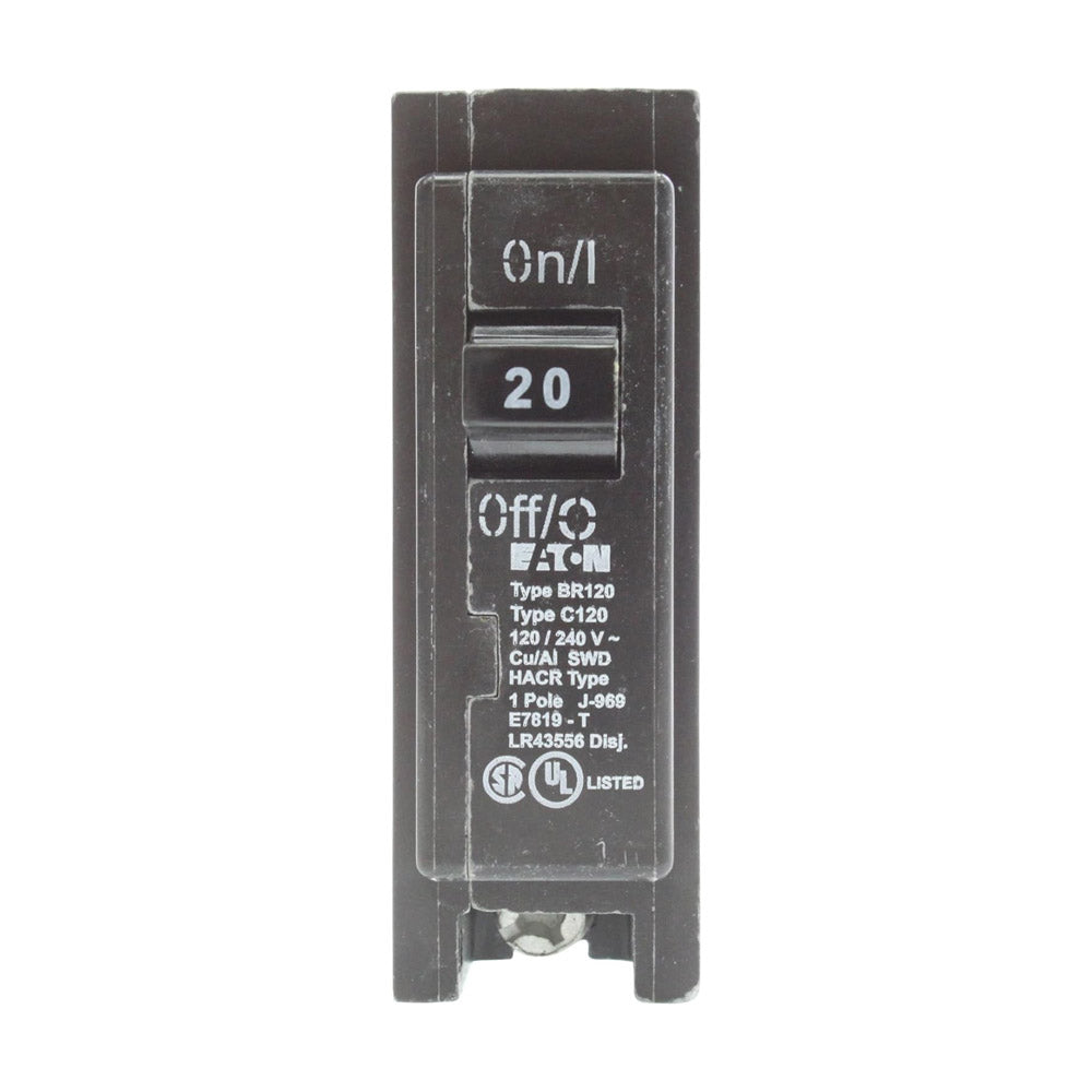 BR SINGLE POLE 20 AMP BREAKER