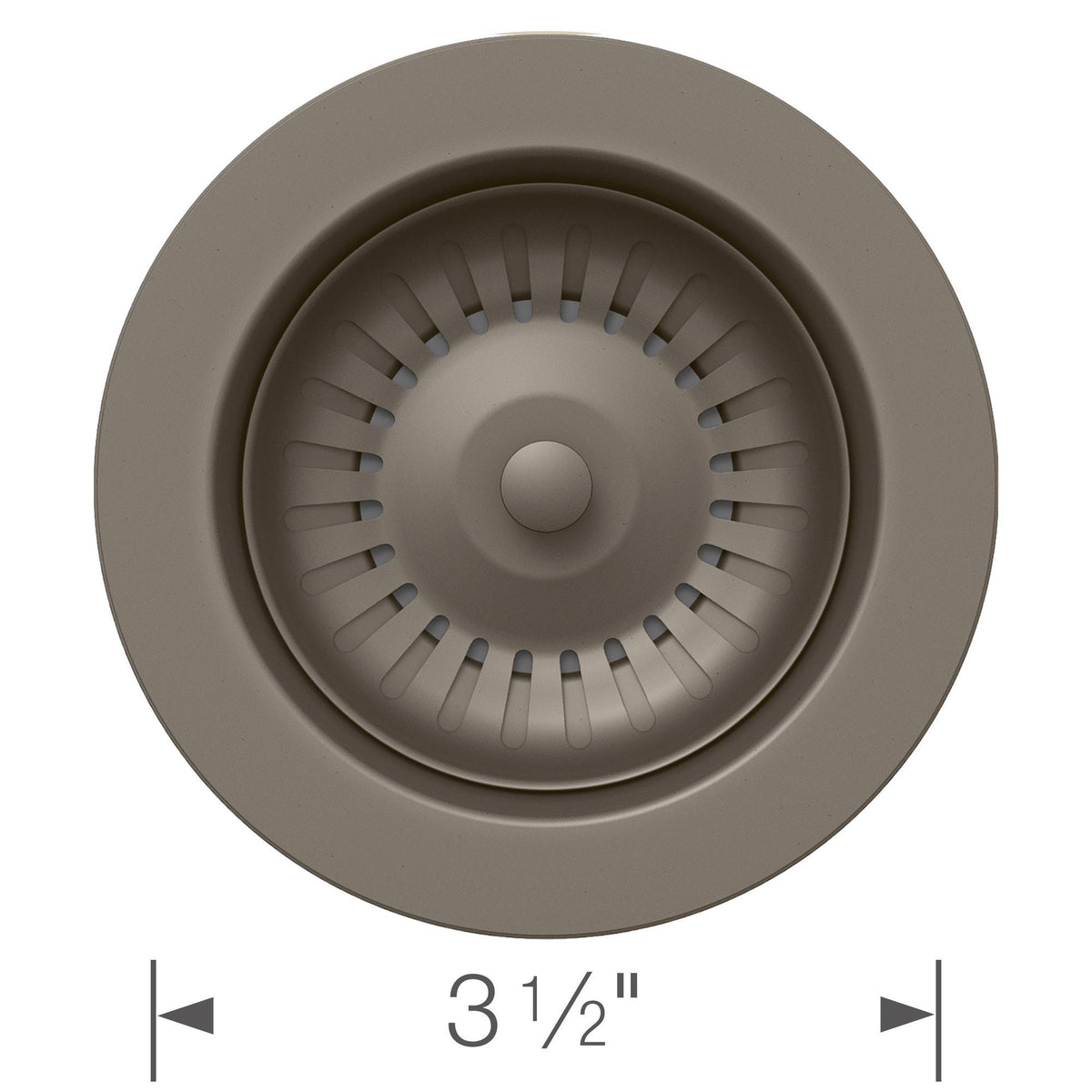 Color-Coordinated Metal - Disposal Flange
