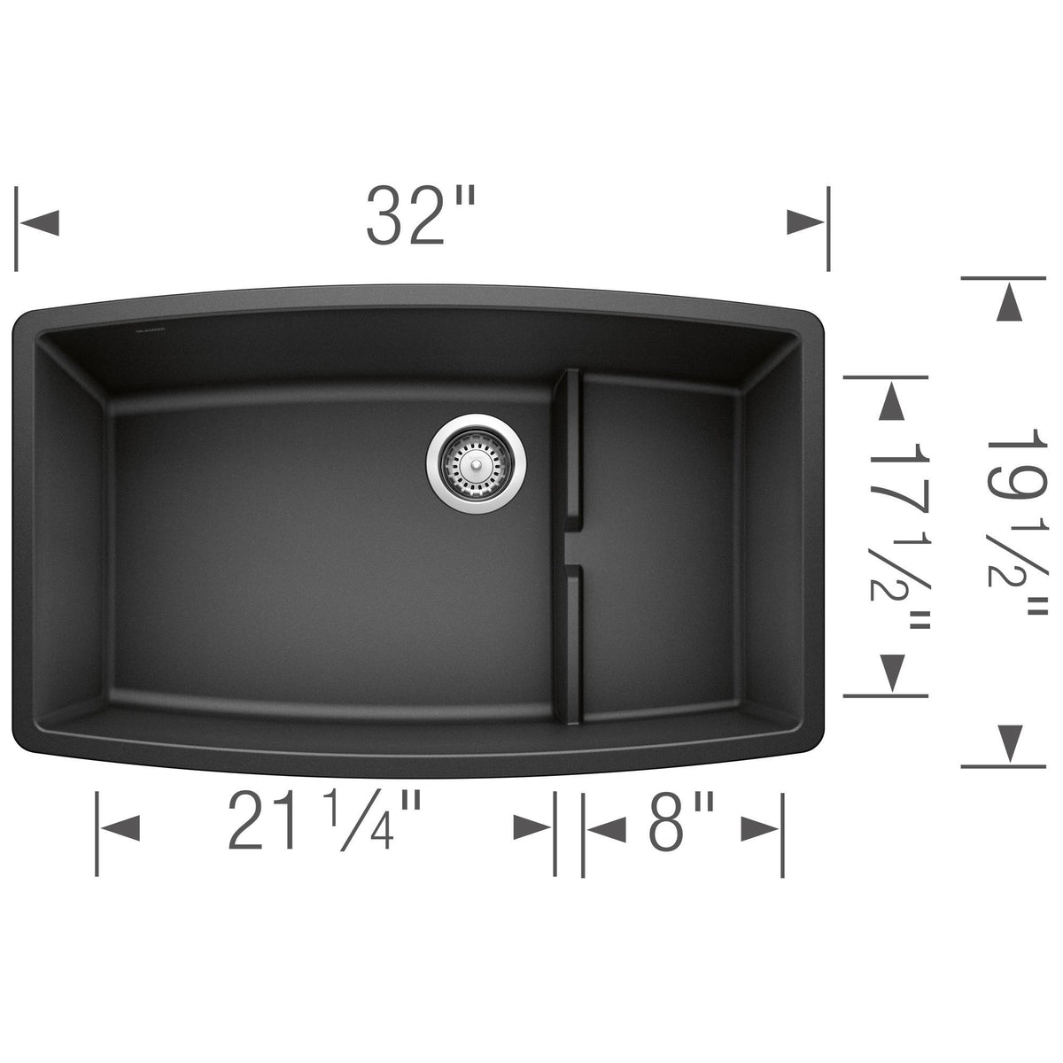 Performa Cascade Single Bowl Undermount - Kitchen Sink