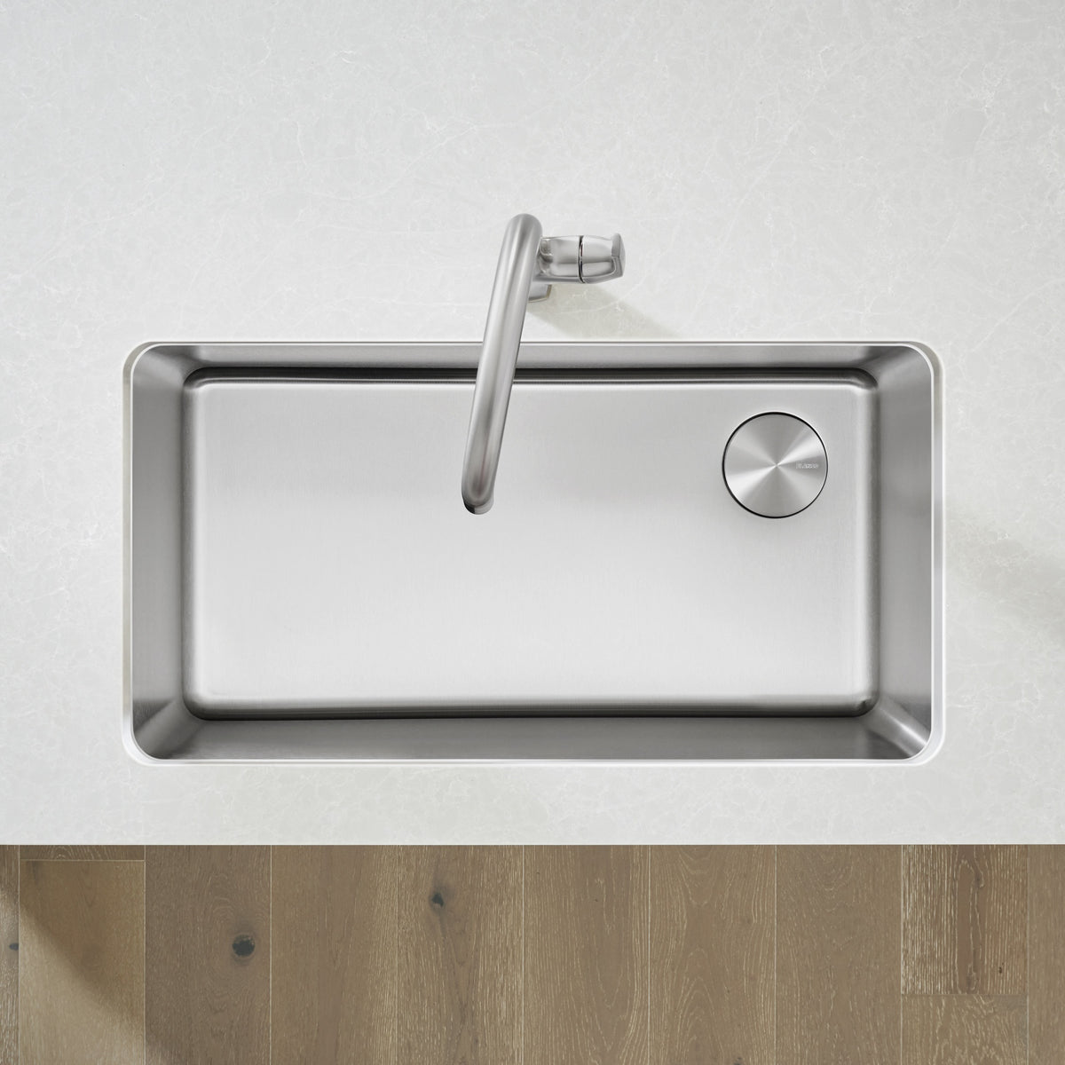 Formera XL Super Single Bowl Kitchen Sink - Satin
