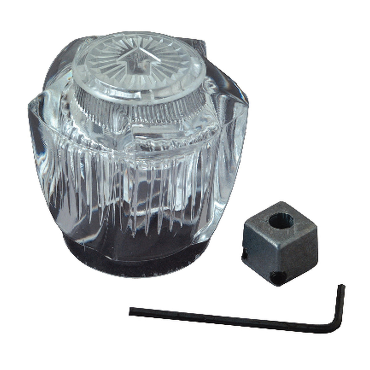 Universal Medium Canopy Handle - Acrylic - Clear