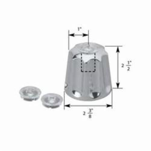Short/Deep Broach Faucet Handle - Zinc