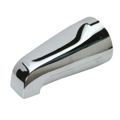 D Tub Filler Spout - Zinc