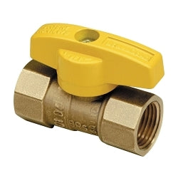 BrassCraft® TBV12 Ball Valve, 3/4 in Nominal, FNPT End Style, Forged Brass Body, FKM Softgoods, Import
