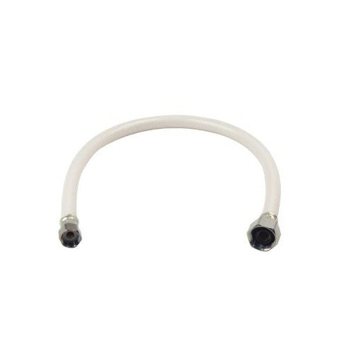 VF1-A - 3/8 x 1/2" Flexible Water Faucet Connector - Vinyl