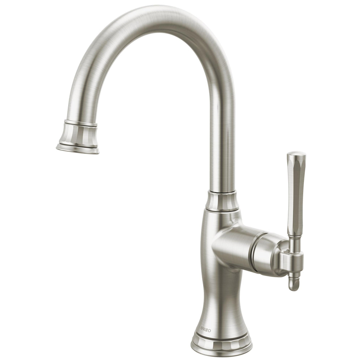 Brizo® 61058LF-SS Bar Kitchen Faucet, The Tulham™ Kitchen Collection by Brizo®, Stainless, 1 Handles, 1.8 gpm Flow Rate