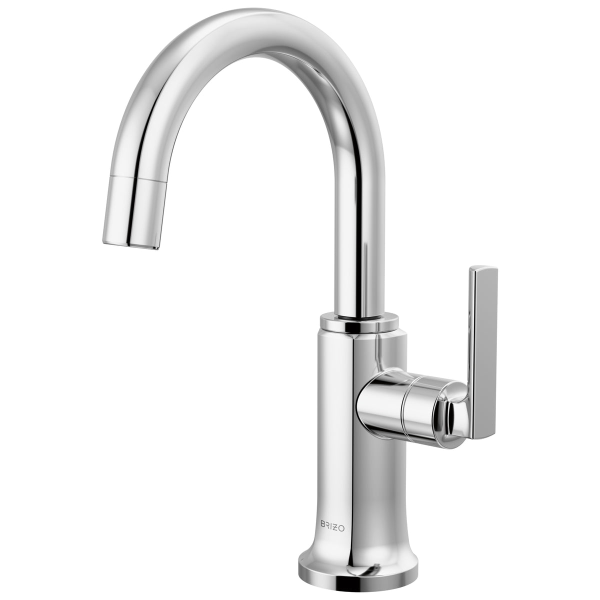 Brizo® 61306LF-C-PC-L Kintsu® Integrated Faucet with Arc Spout, 1.5 gpm Flow Rate, Chrome, 1 Handles