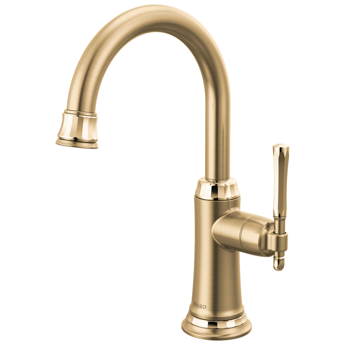 Brizo® 61358LF-C-GLPG The Tulham™ Kitchen Collection by Brizo® Beverage Faucet, 1.5 gpm Flow Rate, Luxe Gold / Polished Gold, 1 Handles