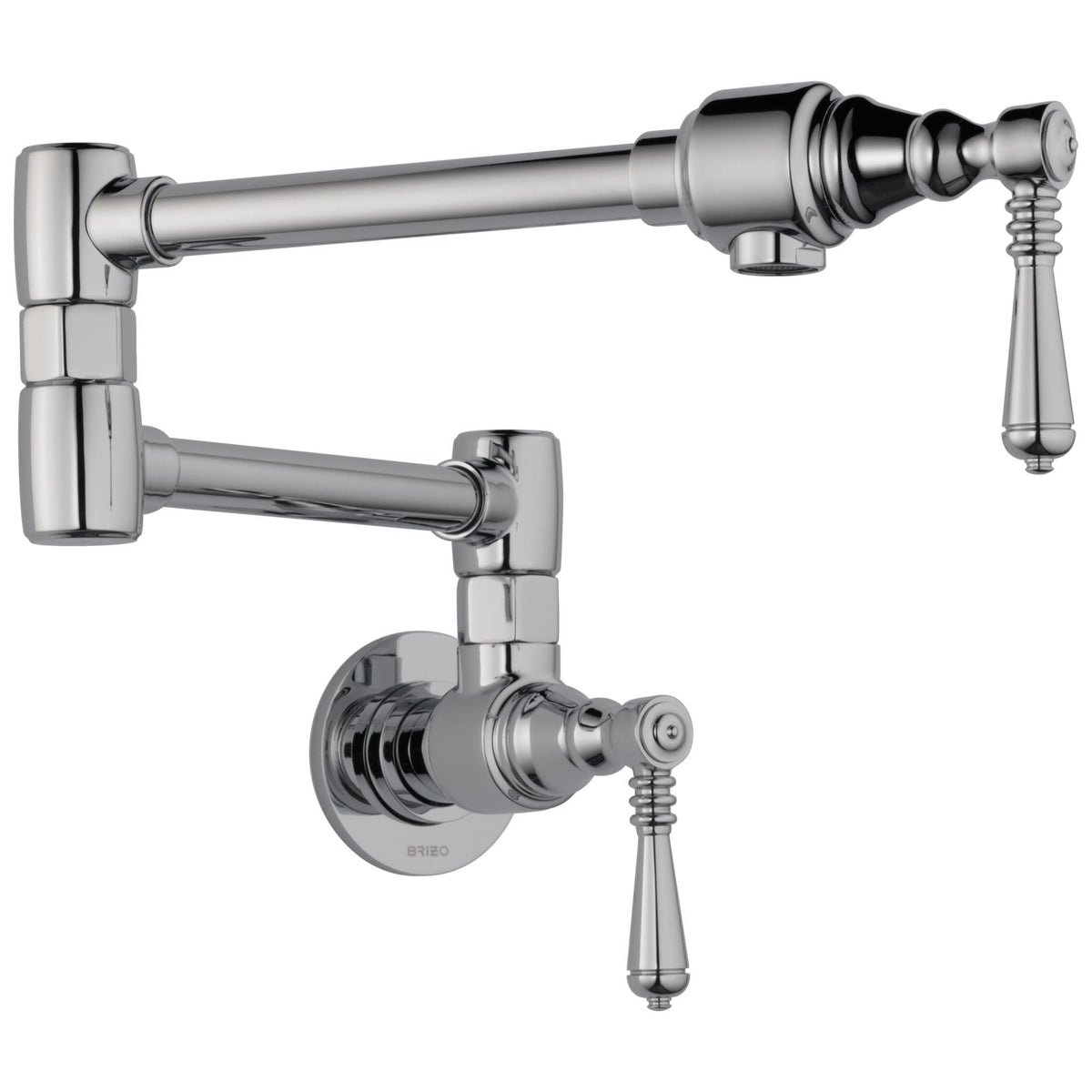 Traditional - Pot Filler Faucet - Polished Chrome - 4 GPM