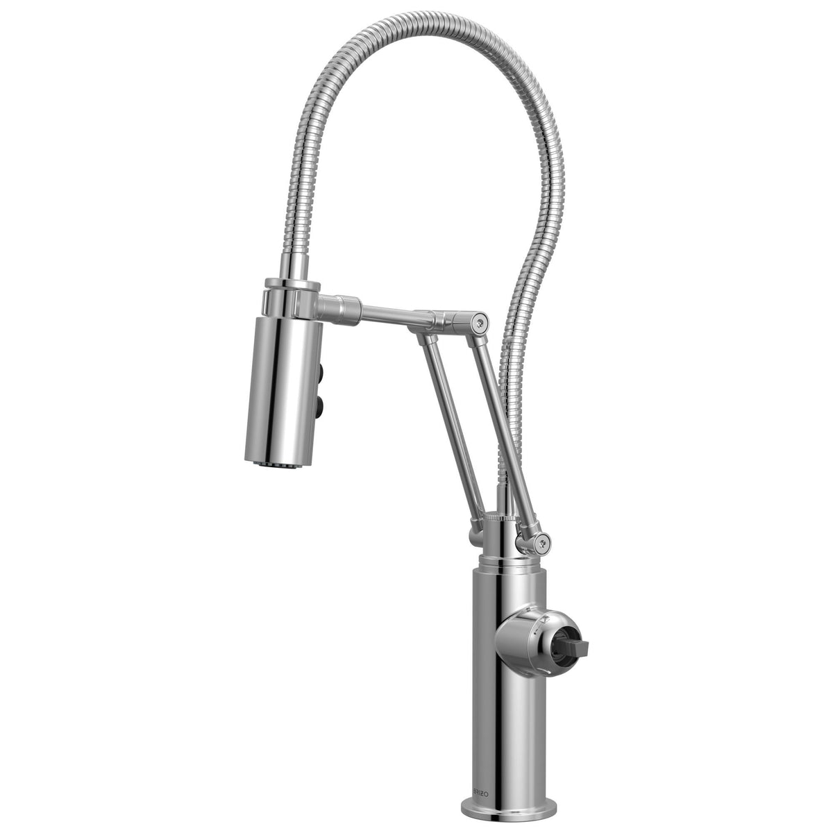 Brizo® 63121LF-PCLHP Odin® Dual-Jointed Kitchen Faucet, 1.8 gpm Flow Rate, Chrome, 1 Handles, 1 Faucet Holes, Function: Kitchen