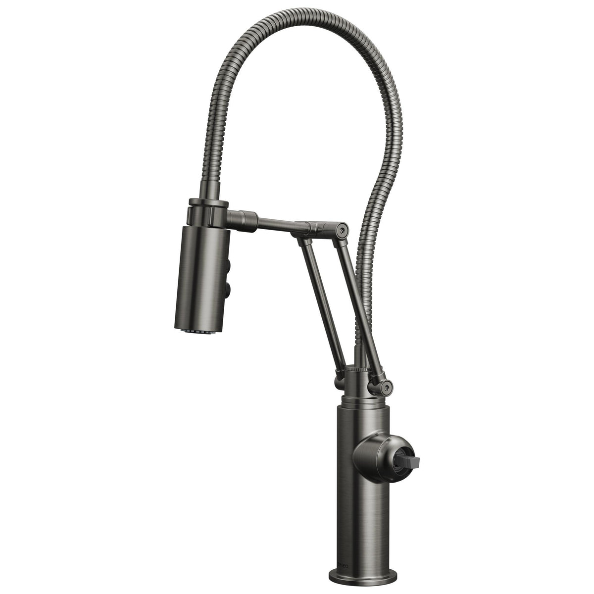 Brizo® 63121LF-SLLHP Odin® Dual-Jointed Kitchen Faucet, 1.8 gpm Flow Rate, Luxe Steel, 1 Handles, 1 Faucet Holes, Function: Kitchen