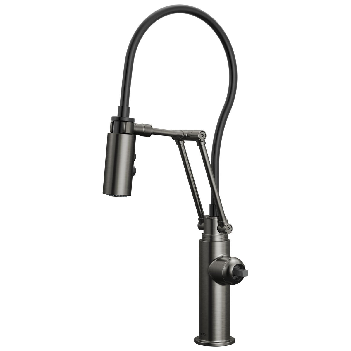 Brizo® 63221LF-SLLHP Odin® Dual-Jointed Kitchen Faucet, 1.8 gpm Flow Rate, Luxe Steel, 1 Handles, 1 Faucet Holes, Function: Kitchen