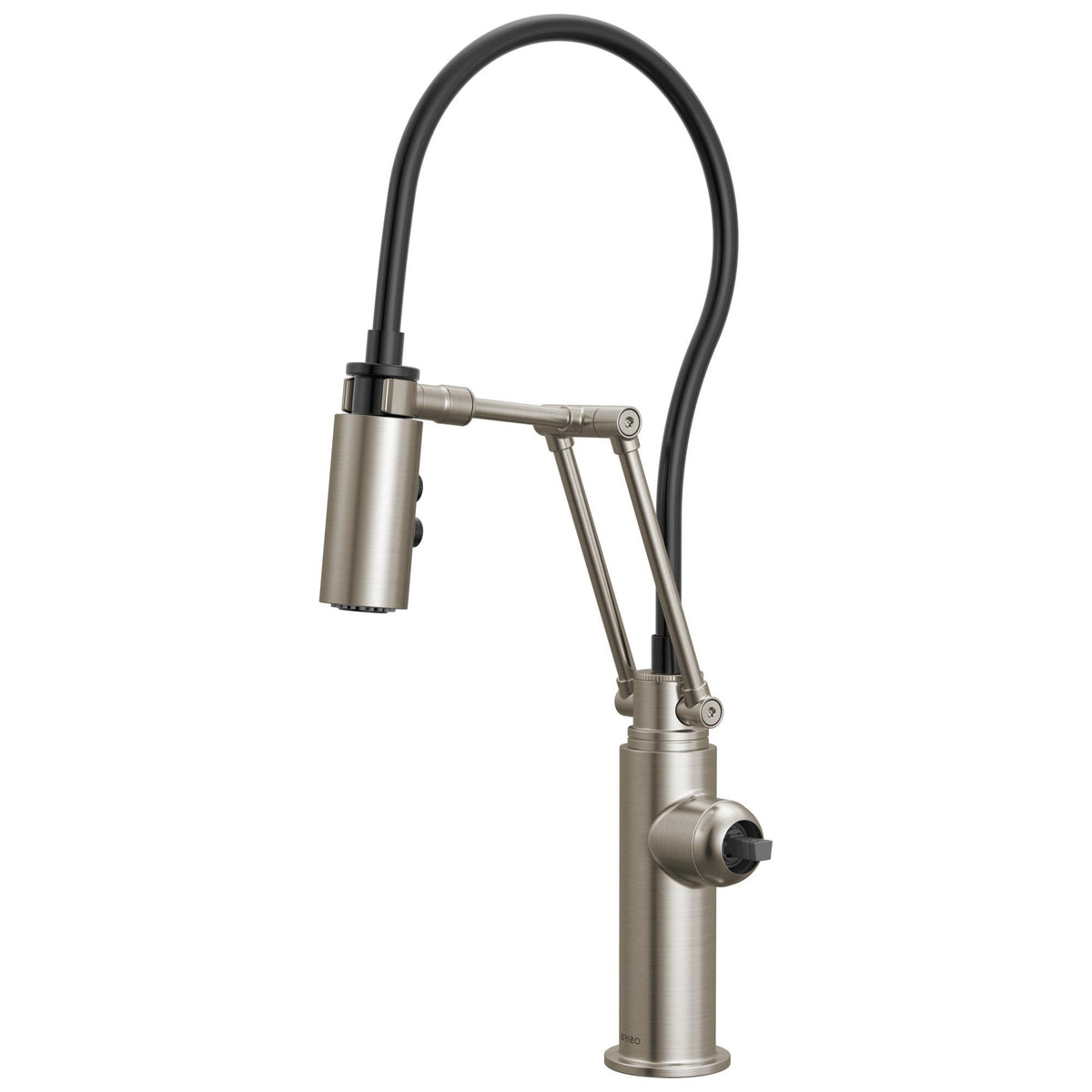 Brizo® 63221LF-SSLHP Odin® Dual-Jointed Kitchen Faucet, 1.8 gpm Flow Rate, Stainless, 1 Handles, 1 Faucet Holes, Function: Kitchen