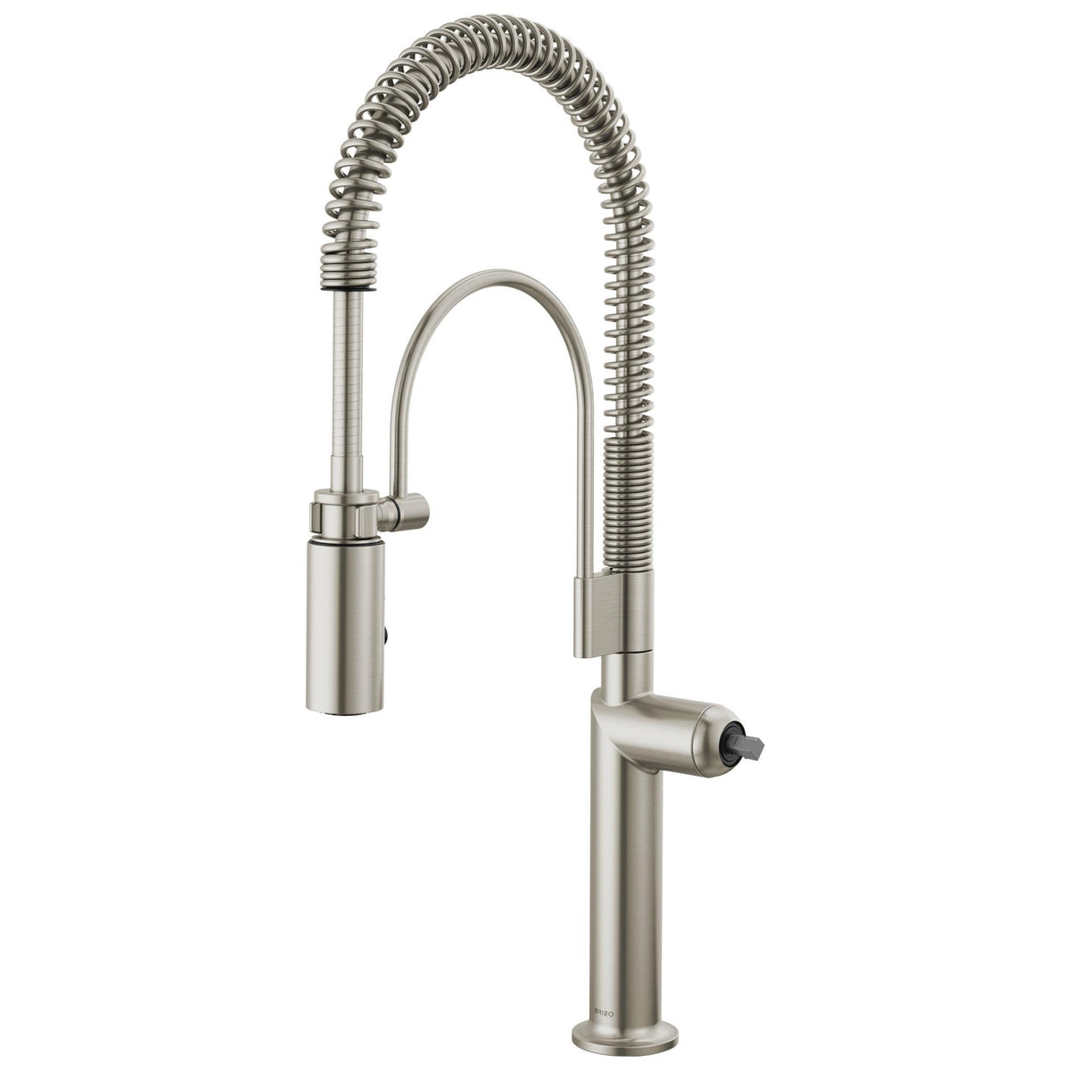 Brizo® 63375LF-SSLHP Odin® Semi-Professional Kitchen Faucet, 1.8 gpm Flow Rate, Stainless, 1 Faucet Holes, Import, Commercial