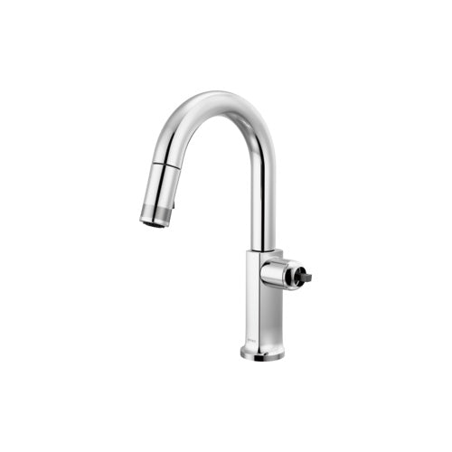 Kintsu - Single Handle Faucet with Arc Spout - Chrome