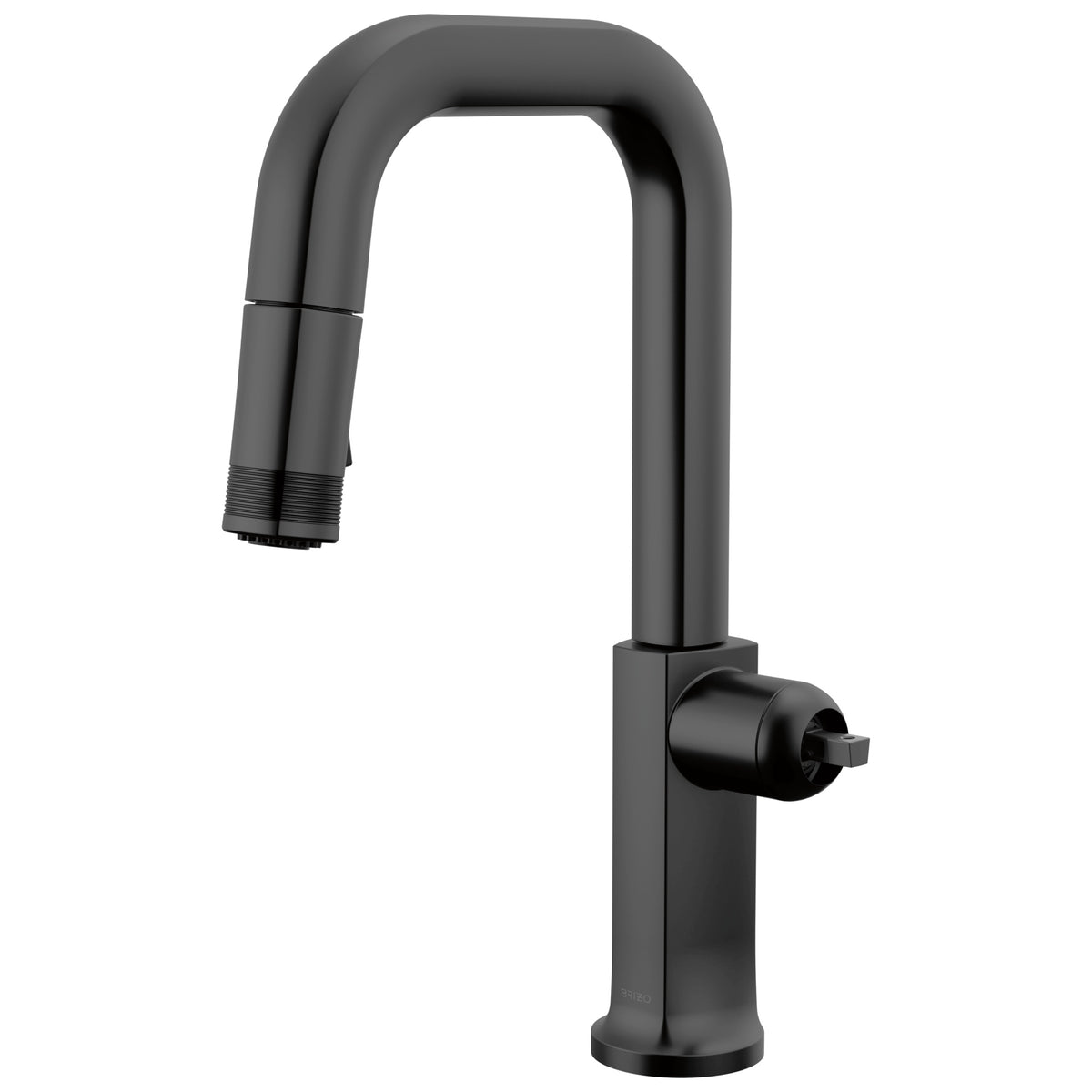 Kintsu - Pull-Down Faucet with Square Spout - Matte Black